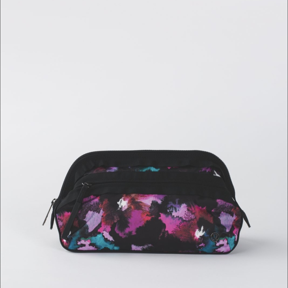 Lululemon Black and Multicolor Pouch
